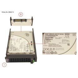 38046714 - SSD SATA 6G 800GB WRITE-INT. 2.5  H-P EP