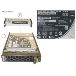 38044184 - SSD PCIE3 2TB MAIN 2.5  H-P EP