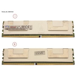 38047264 - 64GB (1X64GB) 4RX4 DDR4-2400 LR ECC