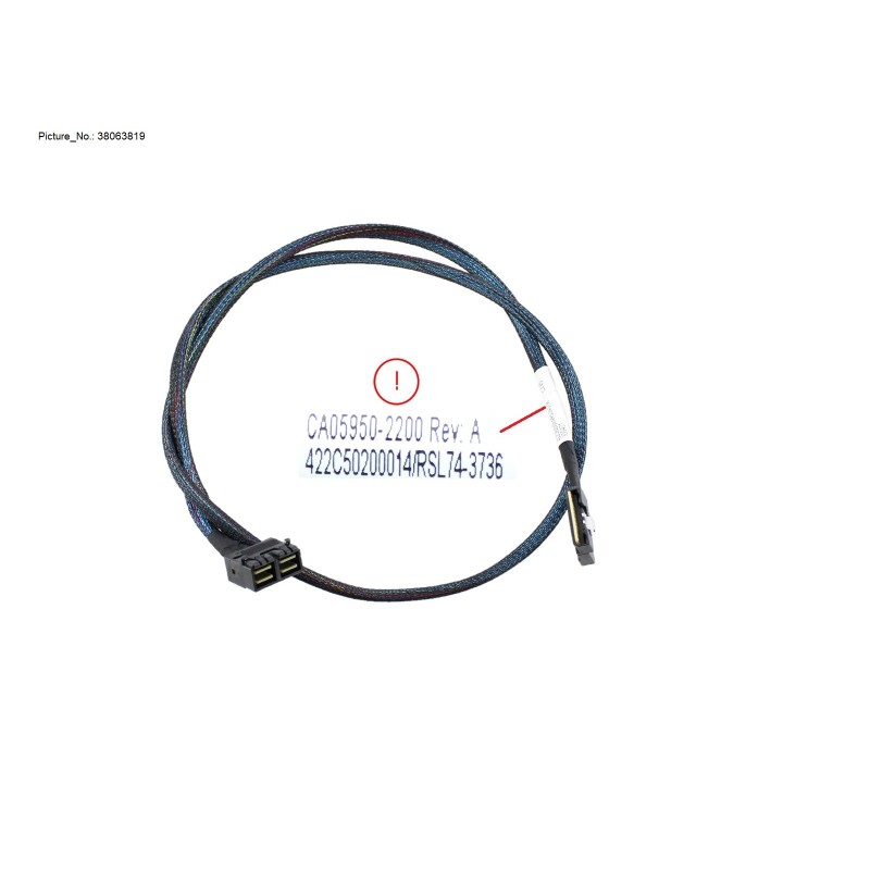 38063819 - 8XSAS SLIMLINE CABLE