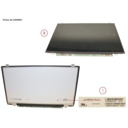 34050003 - LCD PANEL 14.0 AG (HD) W.SP+MET