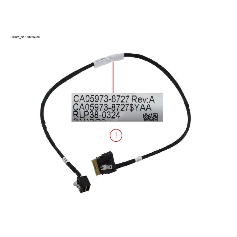 38066238 - CX2550 RAID CARD CABLE (SLIMLINE SAS)