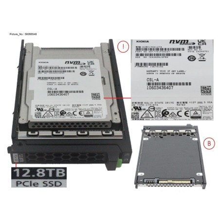 38066548 - SSD PCIE5 SFF MU 12.8TB