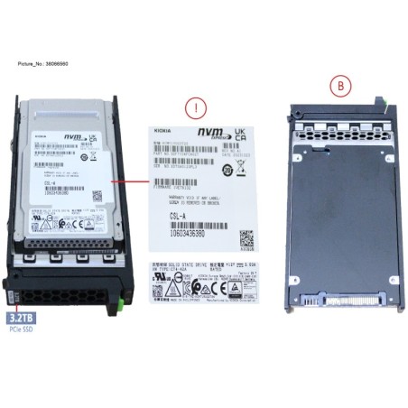 38066560 - SSD PCIE5 SFF MU 3.2TB