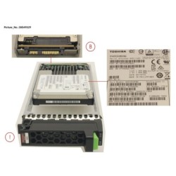 38049529 - DX MLC SSD SAS 2.5  960GB 12G
