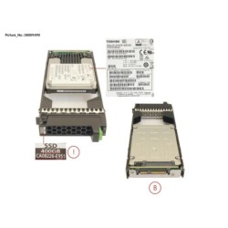 38059490 - DX S3.S4 SSD SAS 2.5  400GB 12G