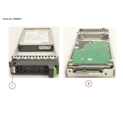 38060091 - DX S3.S4 SED DRIVE 2.5  1.2TB 10K