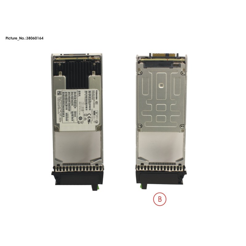 38060164 - DX S3.S4 SED SSD 2.5  3.84TB DWPD1 12G