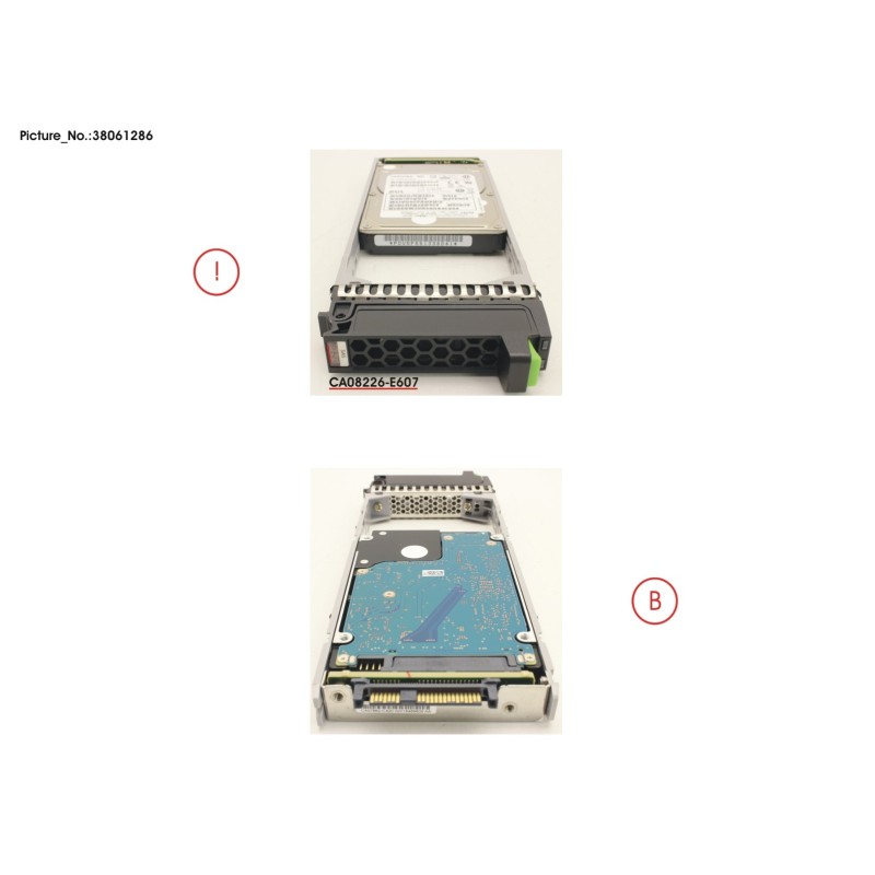 38061286 - DX S3.S4 HD DRIVE 2.5  1.2TB 10K