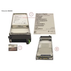 38062004 - DX S3.S4 SSD SAS 2.5  960GB DWPD1 12G
