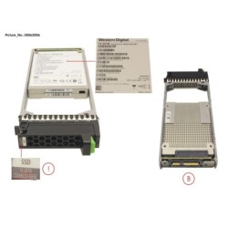 38062006 - DX S4 SSD SAS 2.5  15.36TB DWPD1 12G