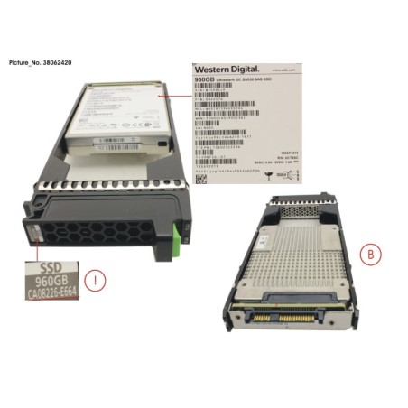 38062420 - DX.AF SSD SAS 2.5  960GB 12G DWPD1