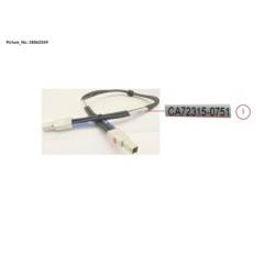 38062559 - DX.AF MINISAS HD CBL 0.75M