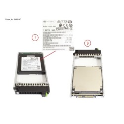 38065147 - DX.AF SSD SAS 2.5  7.68TB 12G