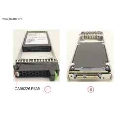 38061279 - DX S3.S4 SSD SAS 2.5  15.36TB 12G
