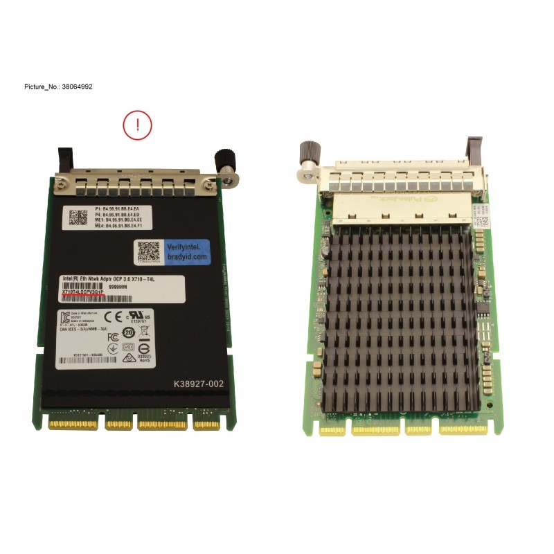 38064992 - PLAN EP X710-T4L 4X 10GBASE-T OCPV3
