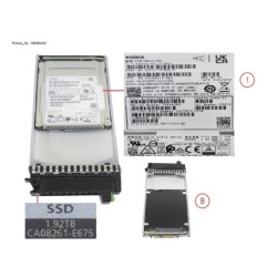 38066430 - DX.AF FIPS SSD SAS 2.5  1.92TB 12G