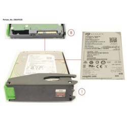 38049520 - X S4 HDDE SED DRIVE 3.5  4TB 7.2K
