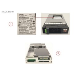 38061794 - DX S3.S4 SED SSD 3.5  1.92TB DWPD1 12G