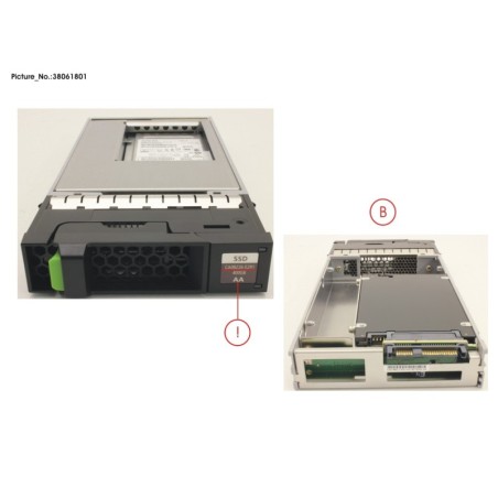 38061801 - DX S3.S4 SSD SAS 3.5  400GB DWPD10 12G