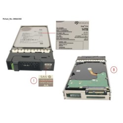 38062302 - DX S4 HD DRIVE 3.5  14TB 7.2K