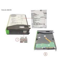 38063700 - DX HDDE NLSAS HD DRIVE 3.5 14TB 7.2K