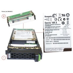 38044033 - DX S3 HD DRIVE 2.5   300GB 10KRPM X1