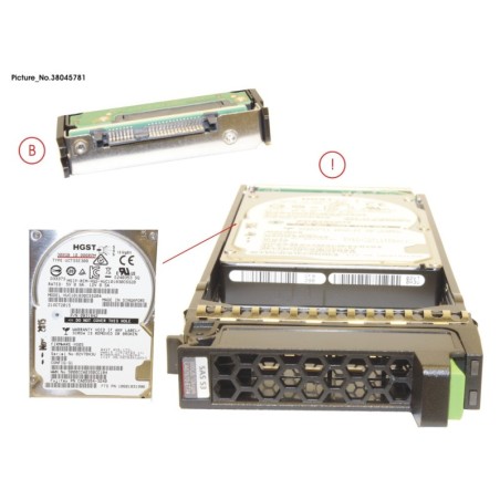 38045781 - DX S3 HD DRIVE 2.5   300GB 10KRPM
