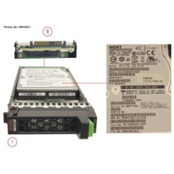 38044031 - DX S3 HD DRIVE 2.5   900GB 10KRPM X1