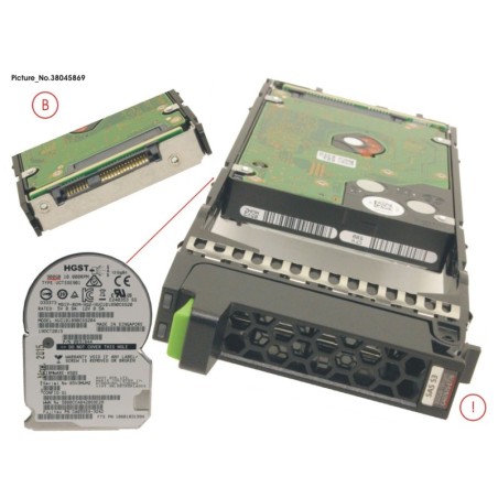 38045869 - DX S3 HD DRIVE 2.5   900GB 10KRPM