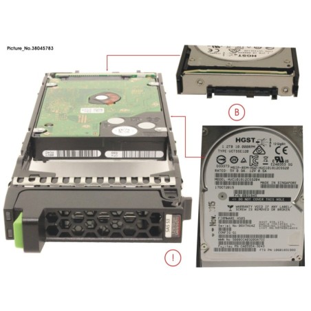 38045783 - DX S3 HD DRIVE 2.5   1.2TB 10KRPM