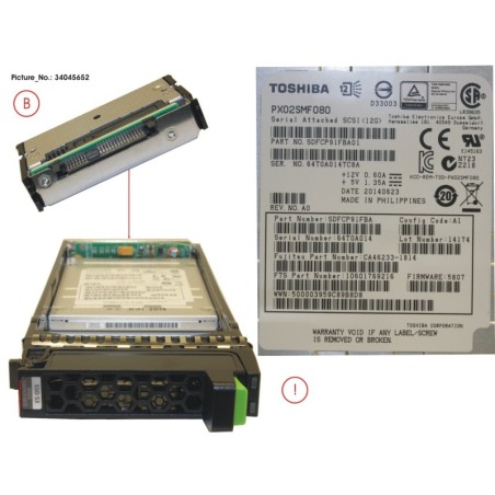 34045652 - DX 200F  S3 SSD MLC 2.5  800GB X1