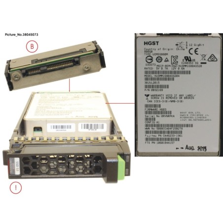 38045073 - DX S3 MLC SSD  2.5   800GB SAS3