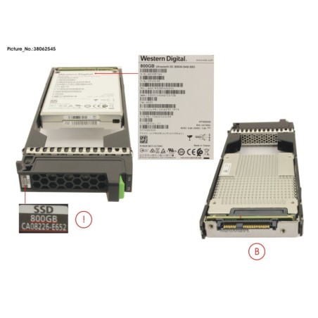 38062545 - DX S5 SSD SAS 2.5  800GB 12G