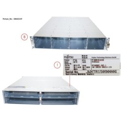 38042339 - DX60 S3 3.5  Drive Encl.(DE) wo PSU.IOM