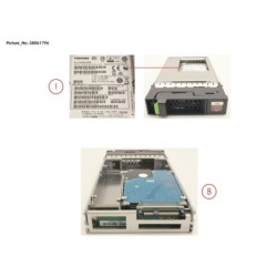 38061796 - DX60 S4 HD DRIVE 3.5  1.2TB 10K