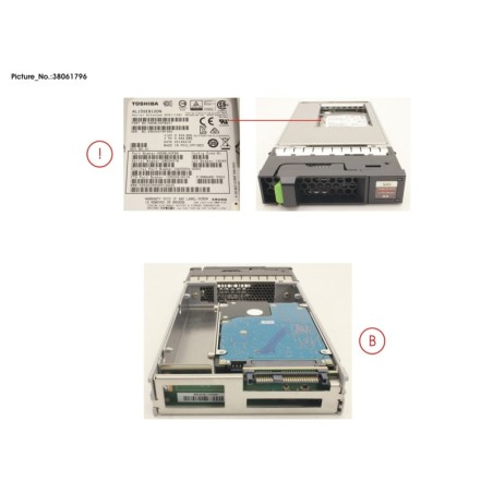 38061796 - DX60 S4 HD DRIVE 3.5  1.2TB 10K