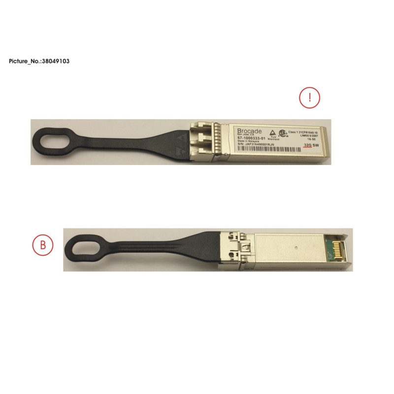 38049103 - SFP+. SWL(MMF). 32GB.S. 1-PACK