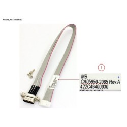 38064753 - RS232 CABLE (W. 2X SCREWS)
