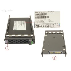 38062993 - SSD SATA 6G 960GB MIXED-USE 2.5  H-P EP