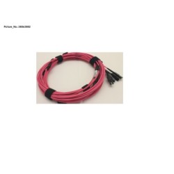 38063882 - FIBER CABLE OM4. MMF. MTP12.4XLC 5M