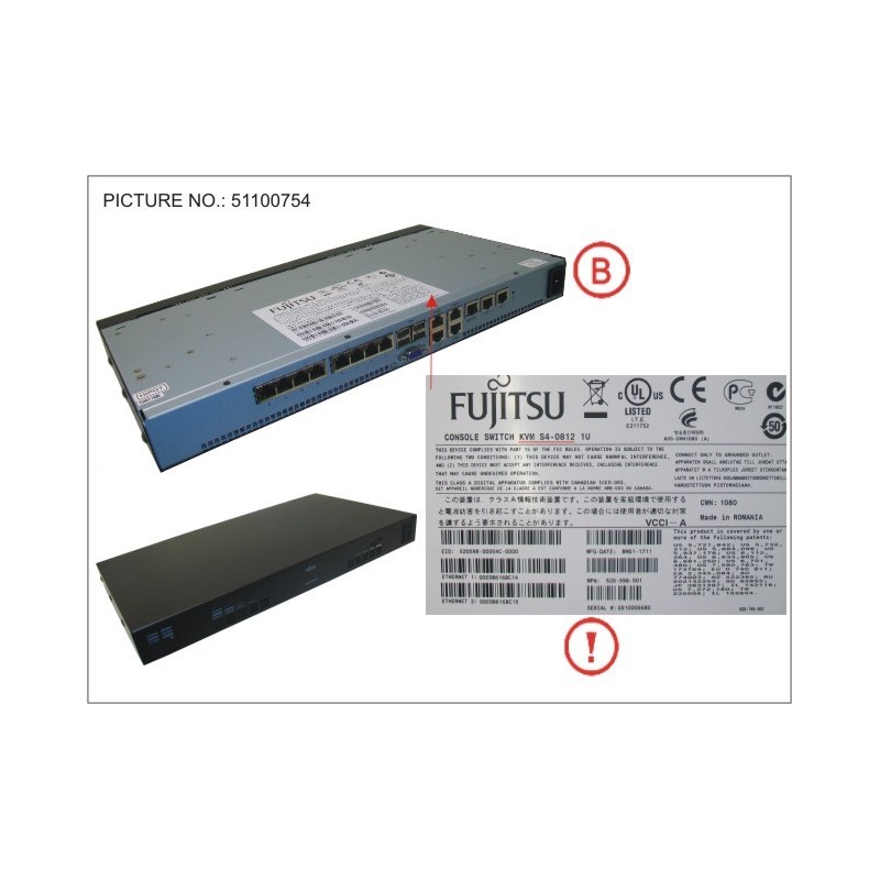 34033217 - CONSOLE SWITCH KVM S4-0812.DIGITAL. VM.