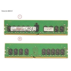38057619 - 16GB (1X16GB) 1RX4 DDR4-2666 R ECC
