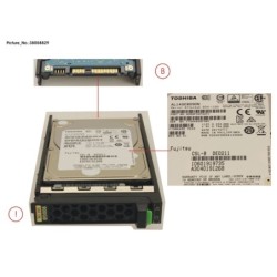 38058829 - HD SAS 12G 900GB 10K 512N HOT PL 2.5  EP