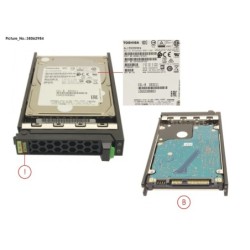 38062984 - HD SAS 12G 900GB 10K 512E HOT PL 2.5  EP