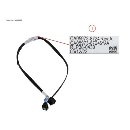 38066236 - CX2550 M7 ONBOARD SATA CABLE