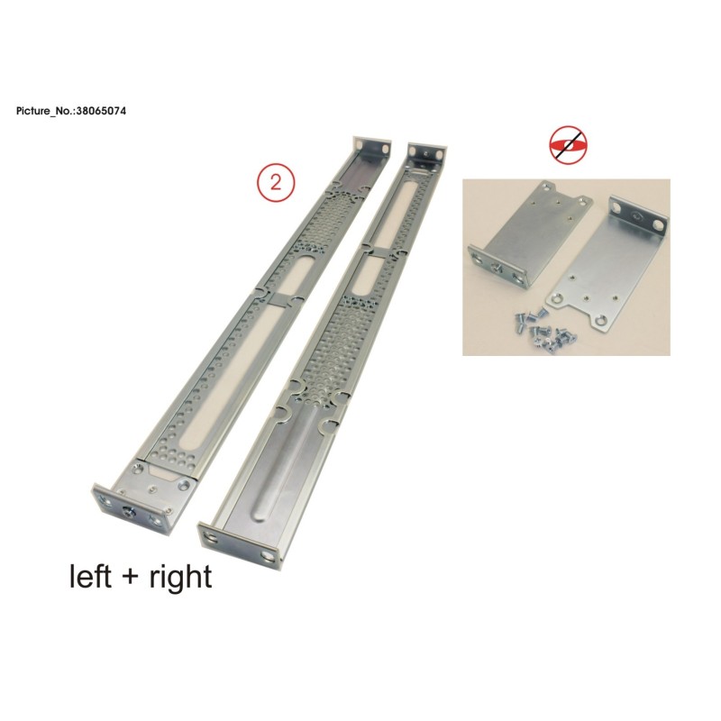 38065074 - FRU. RACK KIT FOR 5120-48Y. 5120-48T