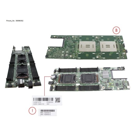38066352 - SYS. BOARD CX2550 M7 (AC)