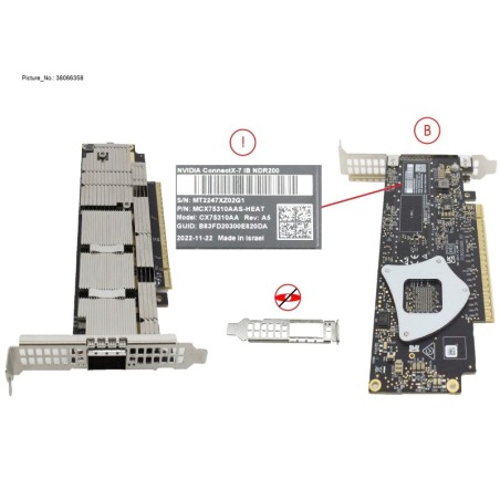 38066358 - PIB EP 200GB 1PORT NDR CONNECTX-7