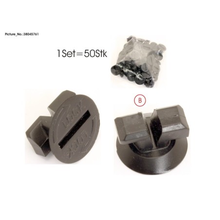 38045761 - LOCK SIDE PANEL (SET OF 50 PCS)